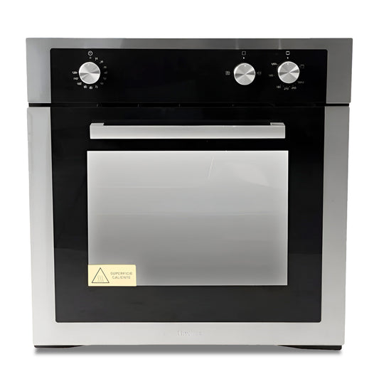Horno Empotrable a Gas en Acero Inoxidable Clásico