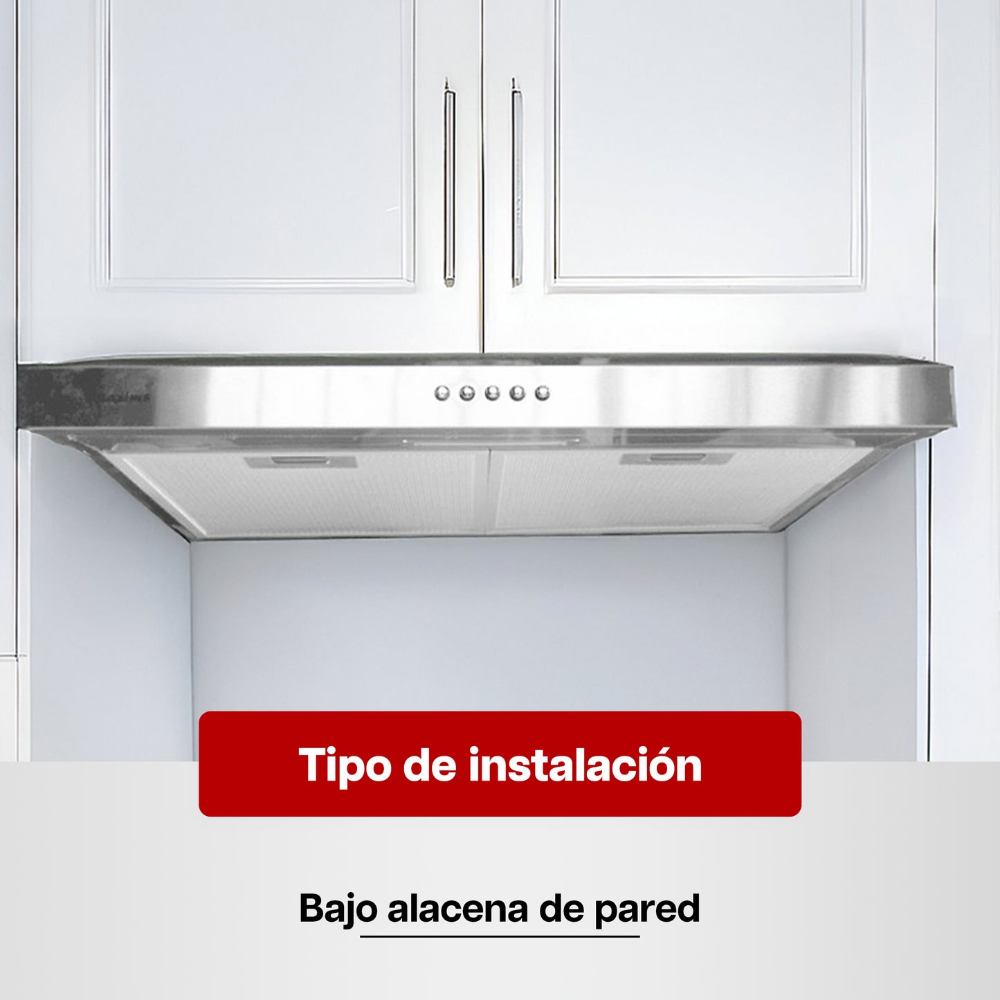 Campana Extractora Maxims 60 cm de Acero Inoxidable