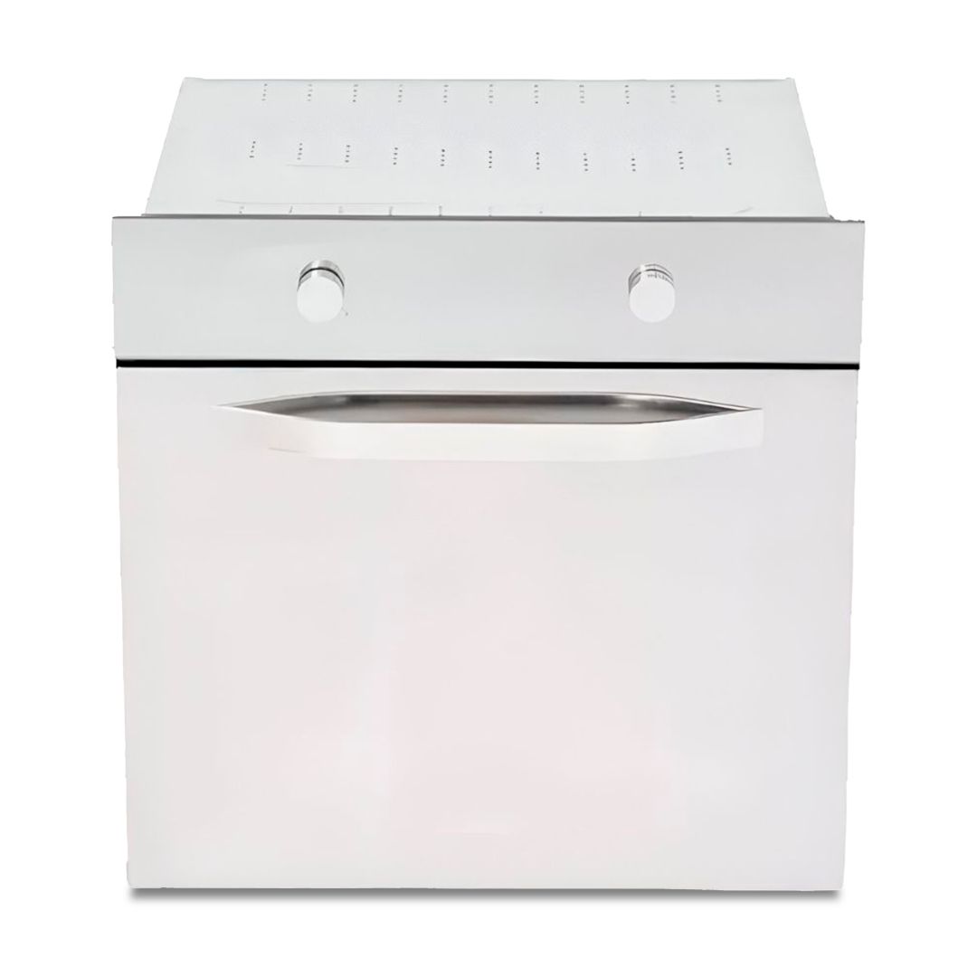 Horno Empotrable Maxims a Gas de Cristal Espejo Plateado