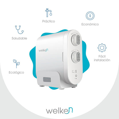 Purificador De Agua Welken 100G Sistema de Ósmosis Inversa para uso residencial